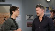 Greg Vaughan (Eric), here with co-star Leo Howard (Tate), is a great dad on and off Days of our Lives | Image: JPI